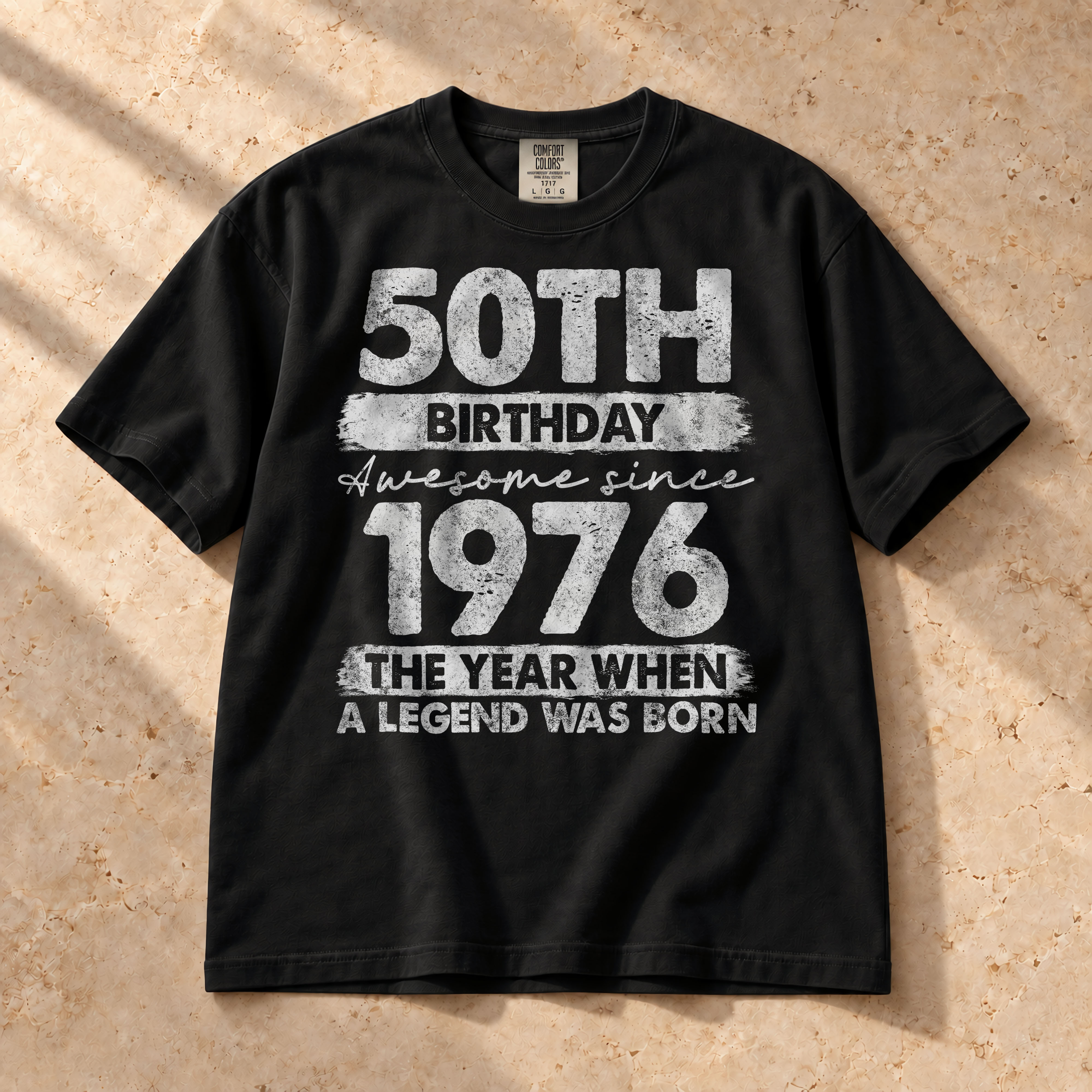 Vintage Legend 50th Birthday T-Shirt