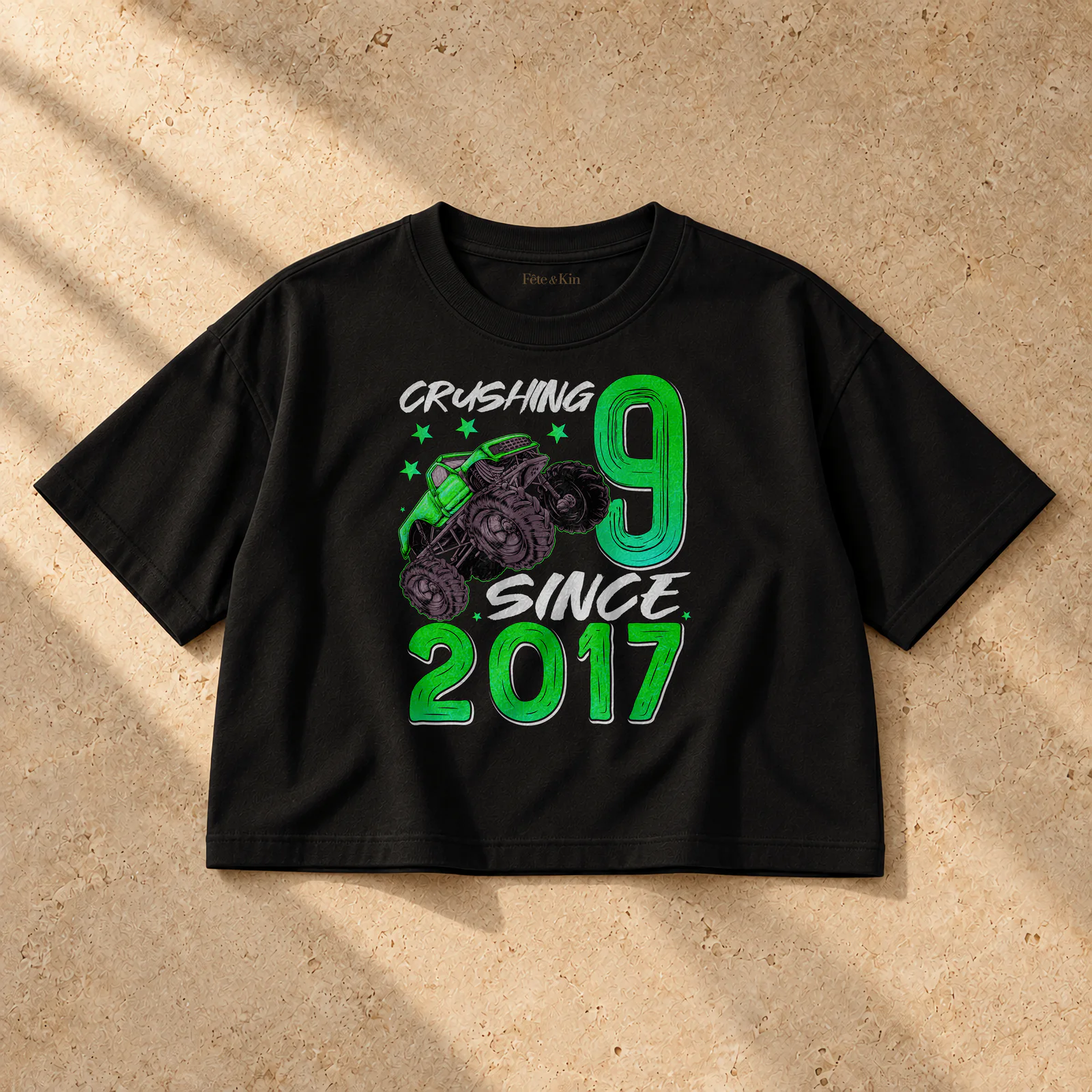 Gift For 9 Year Old Boys in ivory on a Women's Boxy T-Shirt — Product mockup