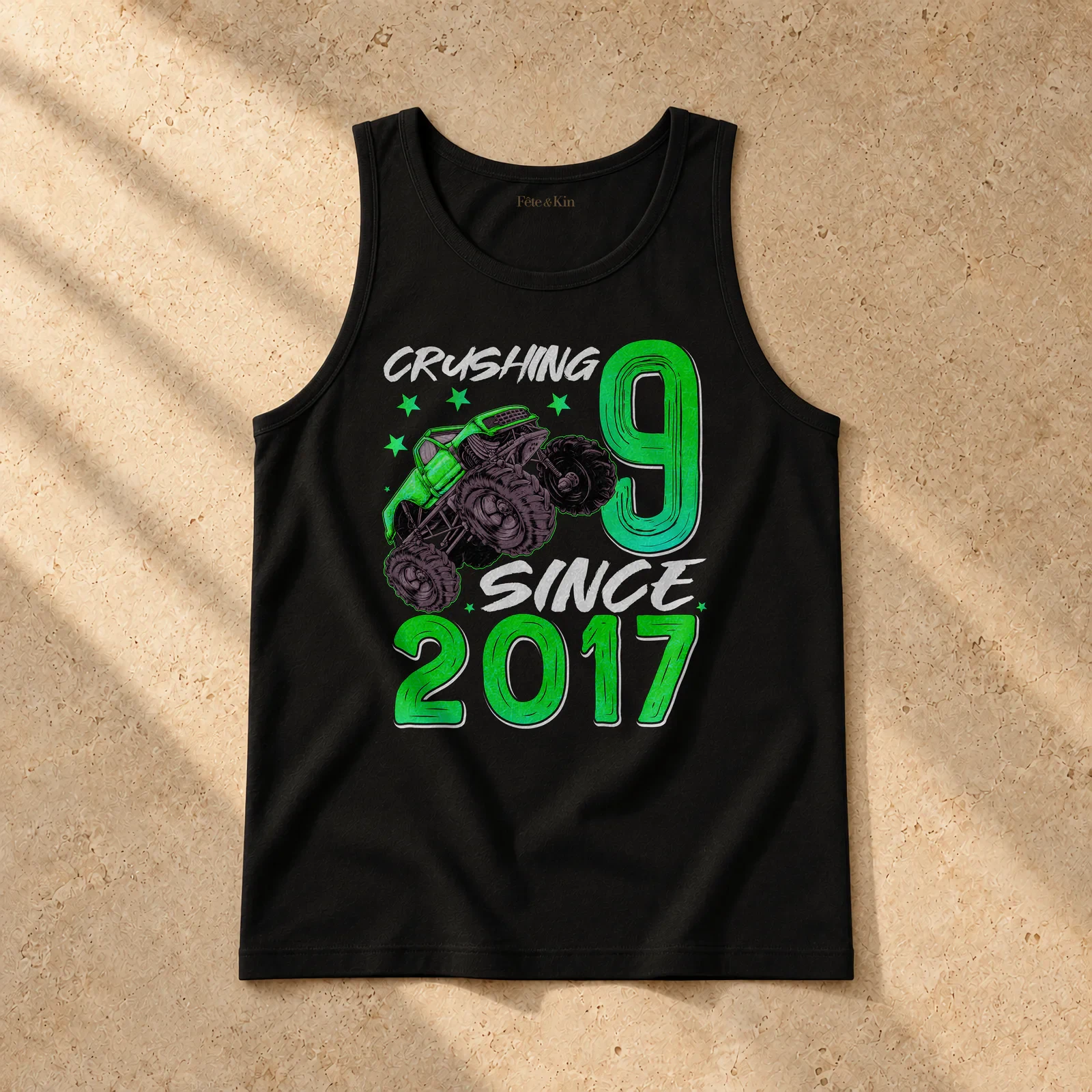 9 Year Old Tee – 9th Birthday Gifts – Unisex Jersey Tank Top