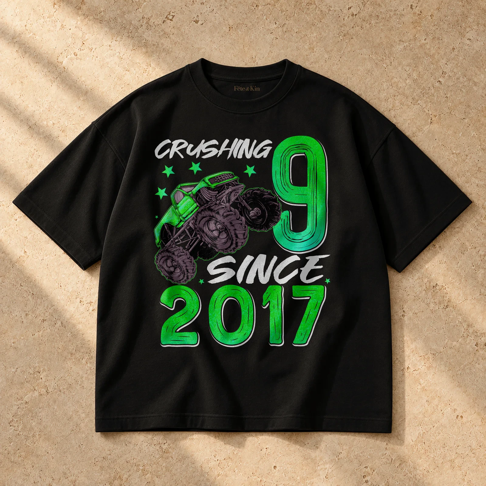 9 Birthday Boy Shirt – 9 Year Old Gifts For Boy – Men's Oversized T-Shirt