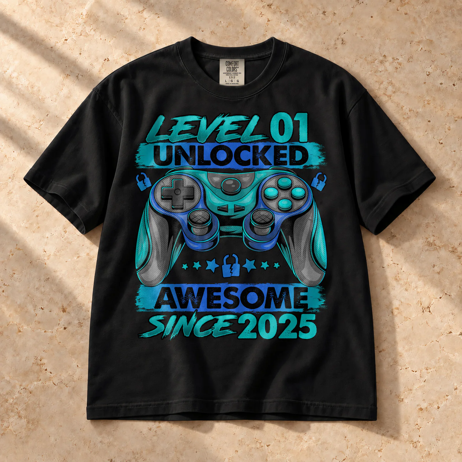 1 Year Old Tees – 1st Birthday Present For Boys – Unisex Heavy Weight T-Shirt